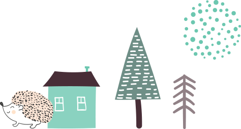 はりねずみと森